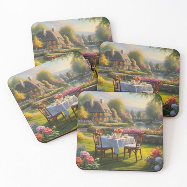 Item preview, Tea Party Stillness in Bloom designed and sold by BlareBlare.