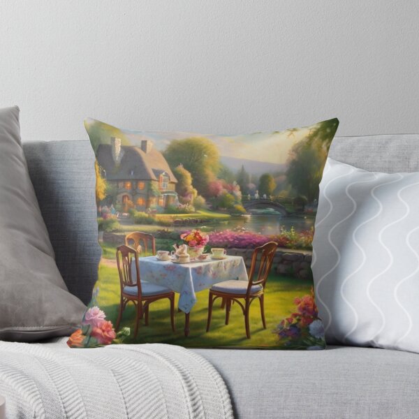 Item preview, Tea Party Stillness in Bloom designed and sold by BlareBlare.