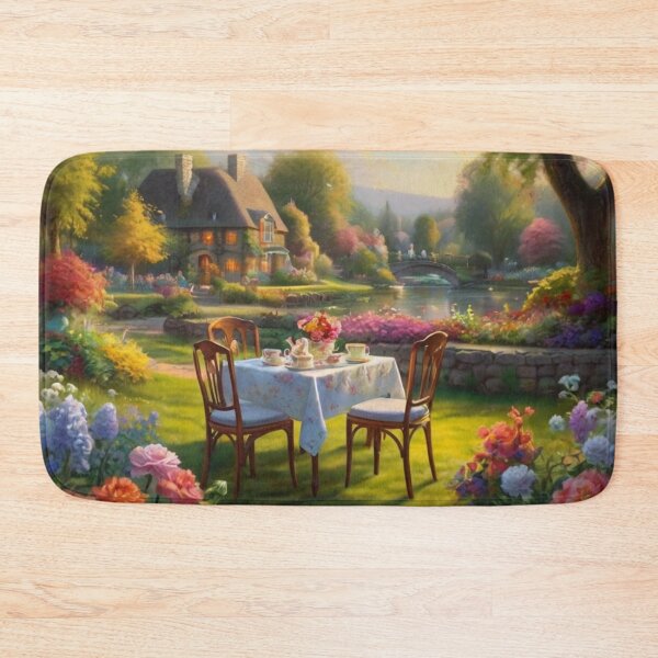 Item preview, Tea Party Stillness in Bloom designed and sold by BlareBlare.