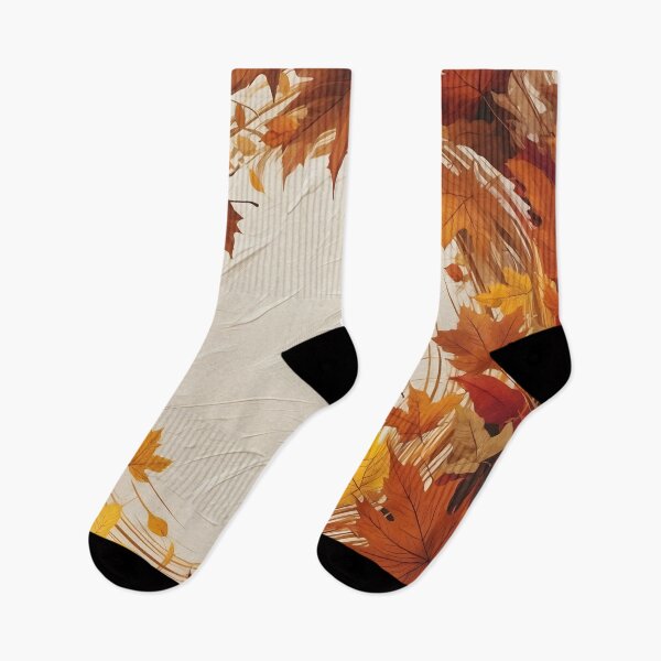 Item preview, Swirling Autumn Leaves – Elegant Fall Fine Art by LaLi Designs designed and sold by LaLi-Designs.