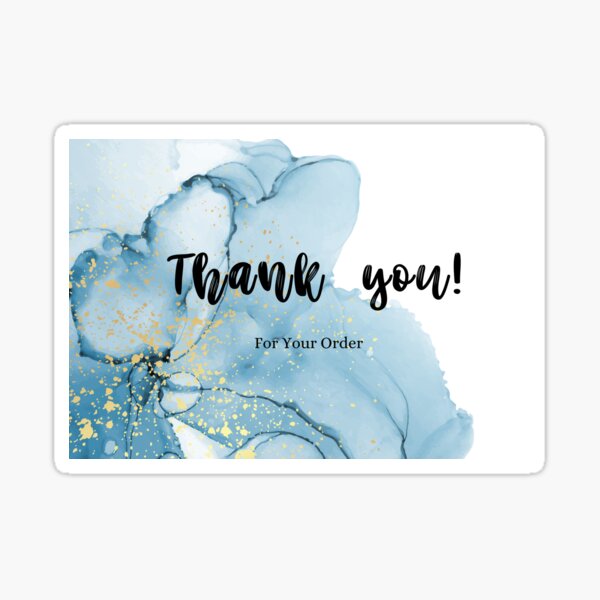 Item preview, Thank You for Supporting My Small Business – Minimalist Sticker for Packaging & Orders designed and sold by TheDestined.