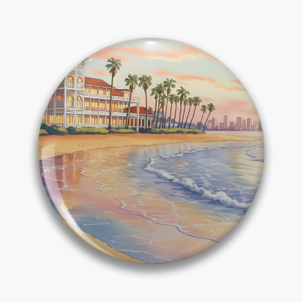 Item preview, Coronado Island, California: Golden Hour Summer Evening designed and sold by LSVart.