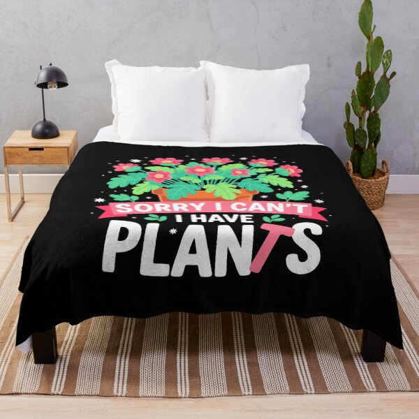 Item preview, Sorry I Have Plants Funny Plant Lover Gardening Botanical Pun designed and sold by w1ckerman.