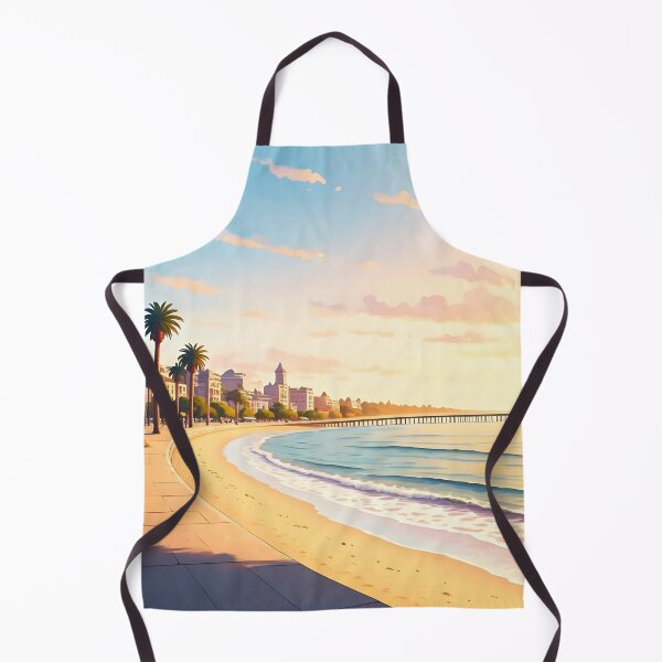 Item preview, Glenelg Beach, Adelaide: White Sands and Iconic Jetty designed and sold by LSVart.