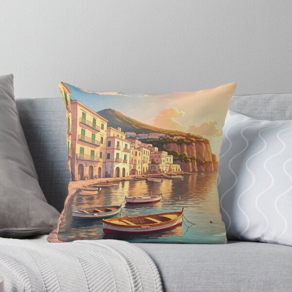 Artikelvorschau, Marina Grande, Sorrento: Hafenglühen bei Sonnenuntergang entworfen und verkauft von LSVart.