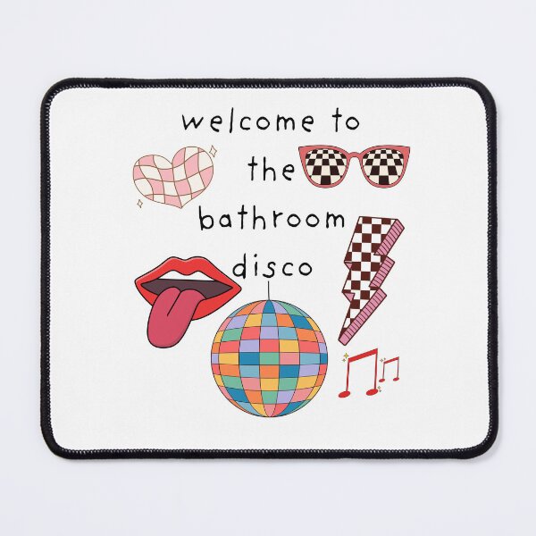Item preview, Welcome to the bathroom disco designed and sold by SWETA HALDER.