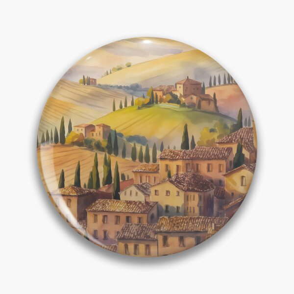 Item preview, Montepulciano, Tuscany: Early Autumn Afternoon Glow designed and sold by LSVart.