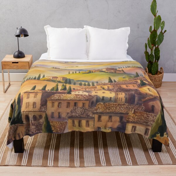 Item preview, Montepulciano, Tuscany: Early Autumn Afternoon Glow designed and sold by LSVart.
