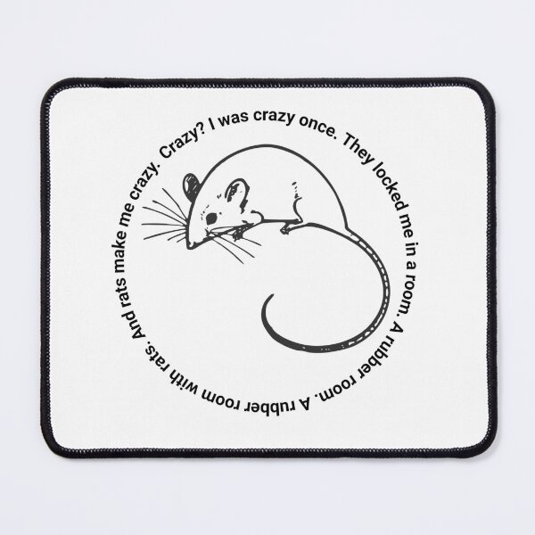 Item preview, Crazy? I was crazy once - Simple Design designed and sold by TTeamDesigns.