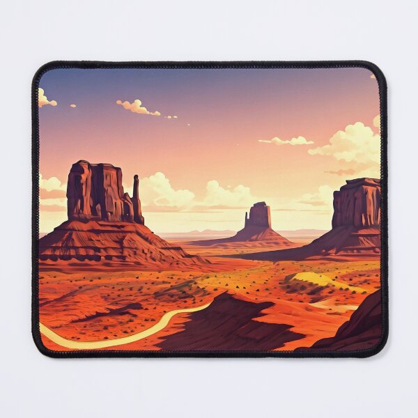 Item preview, Monument Valley: Sunset Silhouettes of Desert Monoliths designed and sold by LSVart.