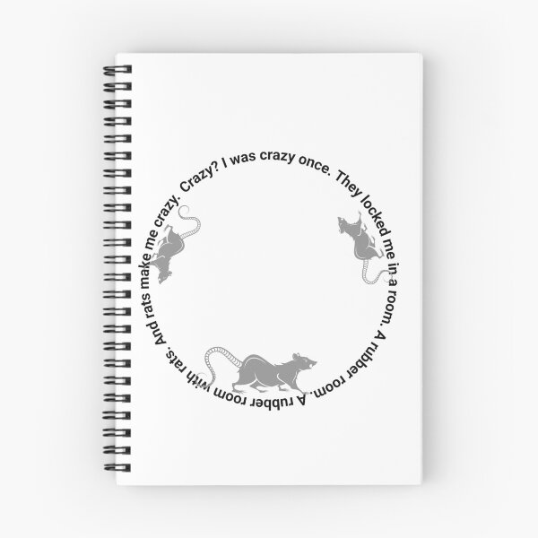 Item preview, Crazy? I was crazy once - Simple Design designed and sold by TTeamDesigns.