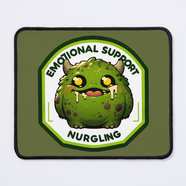 Item preview, Emotional Support Wargaming Badge designed and sold by Truck Stop One.