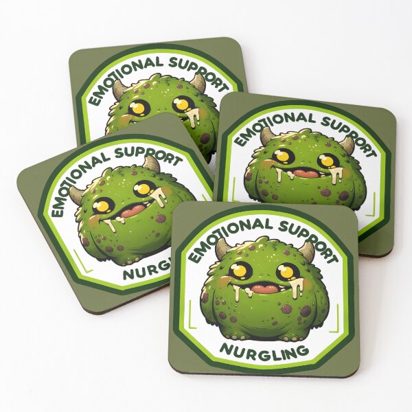 Item preview, Emotional Support Wargaming Badge designed and sold by Truck Stop One.