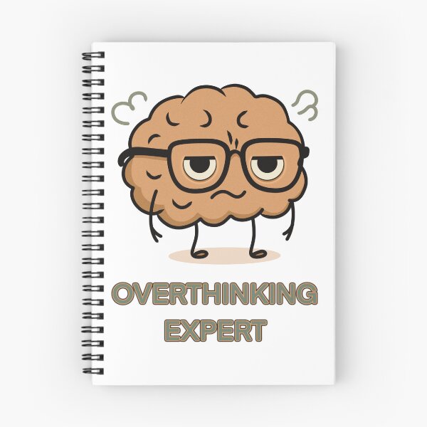 Item preview, Funny Brain Cartoon for Anxious Minds designed and sold by Elizarfa.