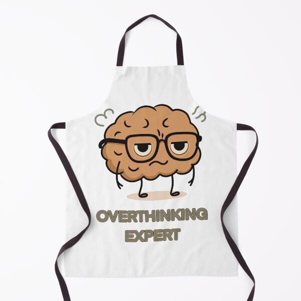 Item preview, Funny Brain Cartoon for Anxious Minds designed and sold by Elizarfa.