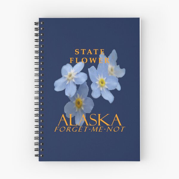 Item preview, Alaska Territory Flower The Forget-Me-Not designed and sold by taiche.
