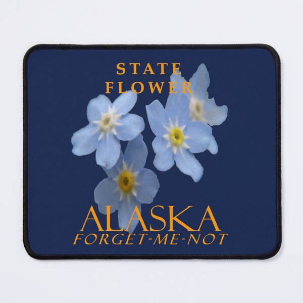 Item preview, Alaska Territory Flower The Forget-Me-Not designed and sold by taiche.
