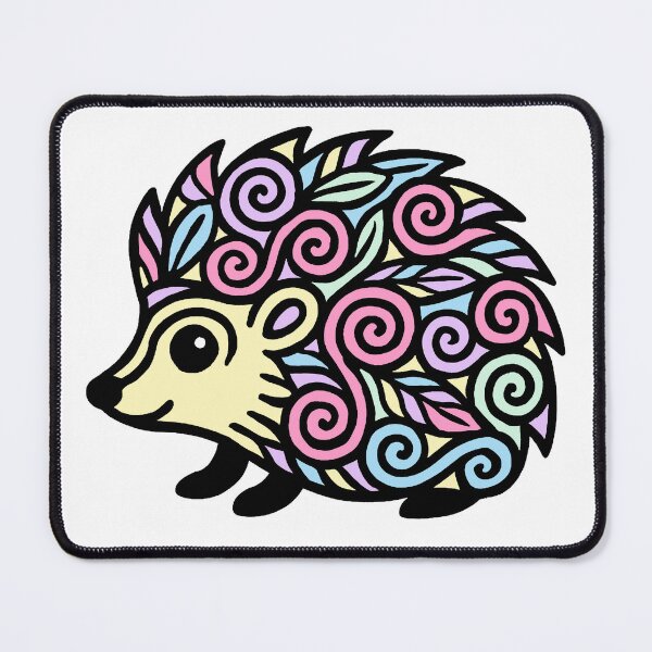 Item preview, Intricate hedgehog designed and sold by SpectrumShine.