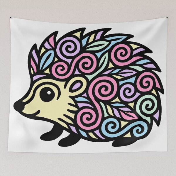 Item preview, Intricate hedgehog  designed and sold by SpectrumShine.