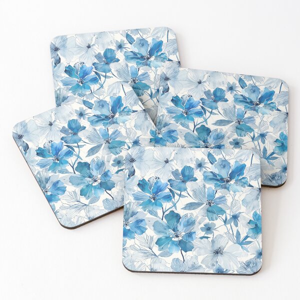Item preview, Blue Flowers Arts designed and sold by CoolPixels.