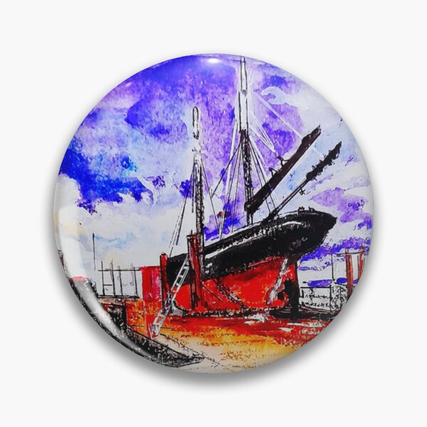 Item preview, Excelsior Ship at dockyard slipway designed and sold by drp24.
