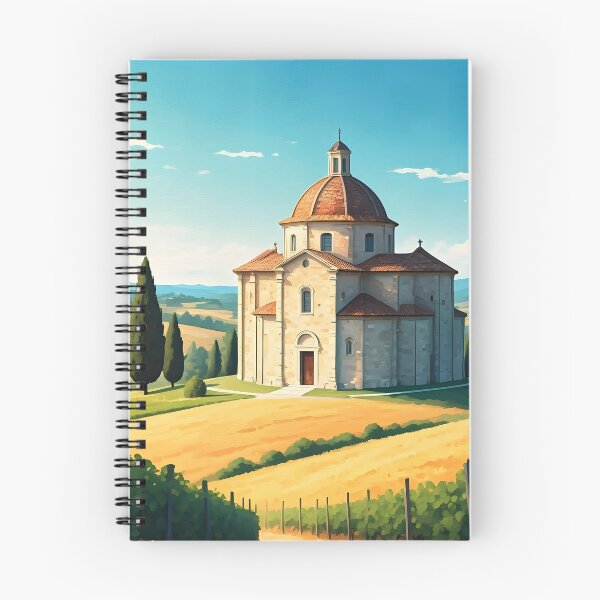 Item preview, San Biagio Church, Montepulciano: Late-Summer Morning Tranquility designed and sold by LSVart.
