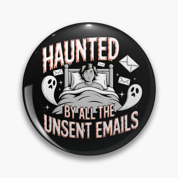Item preview, Haunted by All the Unsent Emails - Ghosting Mail designed and sold by KZbubble.