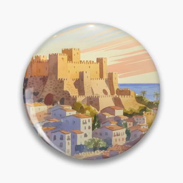 Item preview, Santa Bárbara Castle, Alicante: Late Afternoon Warmth designed and sold by LSVart.