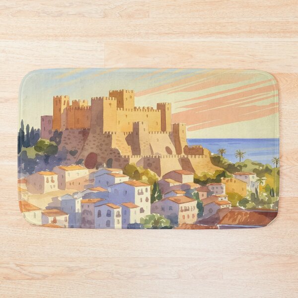 Item preview, Santa Bárbara Castle, Alicante: Late Afternoon Warmth designed and sold by LSVart.