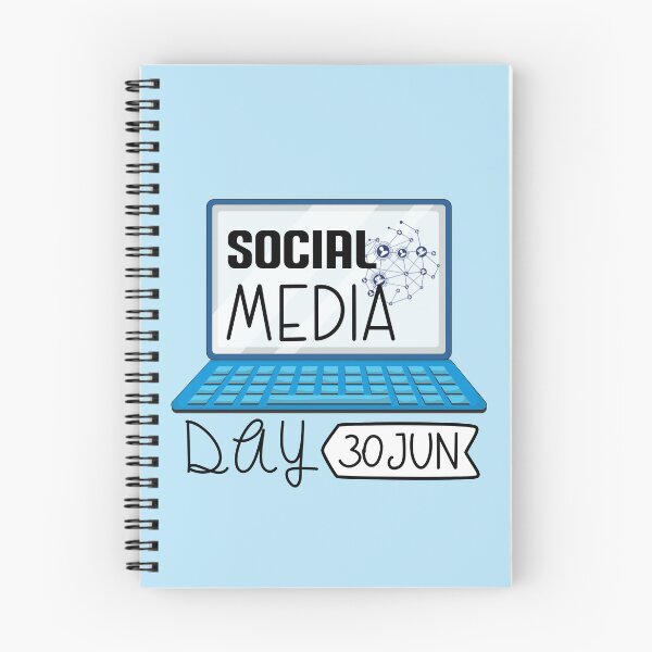 Item preview, 30 June Social Media Day - Wacky Holidays designed and sold by ChemicalXShop.