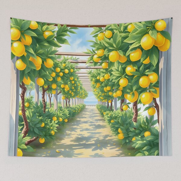 Item preview, Sorrento, Italy: Lemon Groves in Spring Morning Light designed and sold by LSVart.