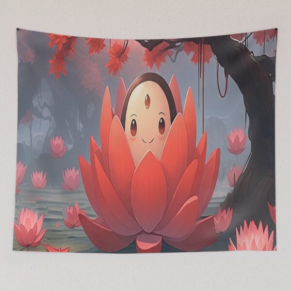 Item preview, red lotus #1 designed and sold by Billiard6163.