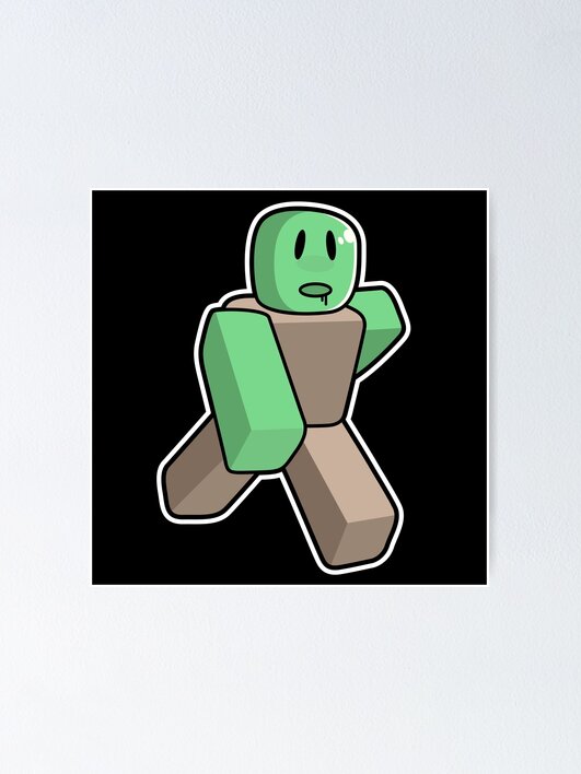 Roblox Funny Gamer Zombie Fanart