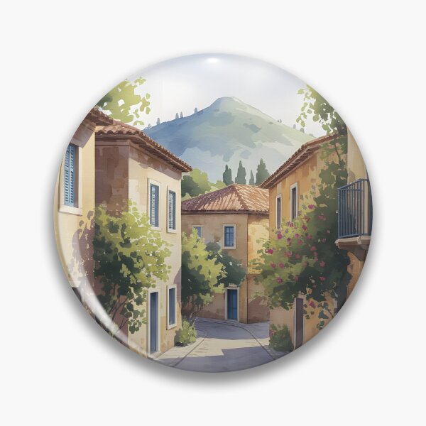 Item preview, Volos Old Town: Late Spring Afternoon in Greece designed and sold by LSVart.