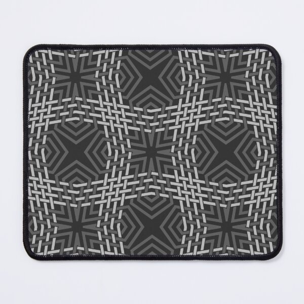 Item preview, Modern Monochrome Interlocking Geometric Linework designed and sold by Tarjiart.