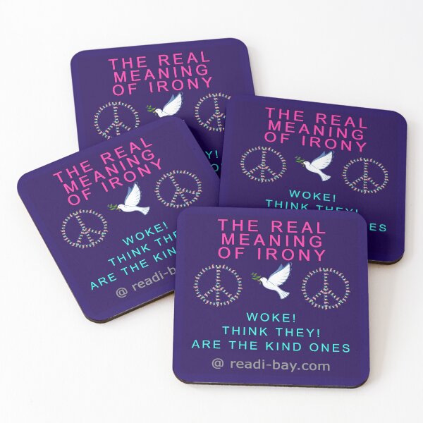Item preview, Real Meaning Of Woke Irony designed and sold by AlienAlmanac.