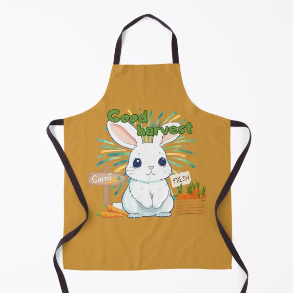 Item preview, Good Harvest – Happy Bunny with Carrots designed and sold by MadeByKriss.