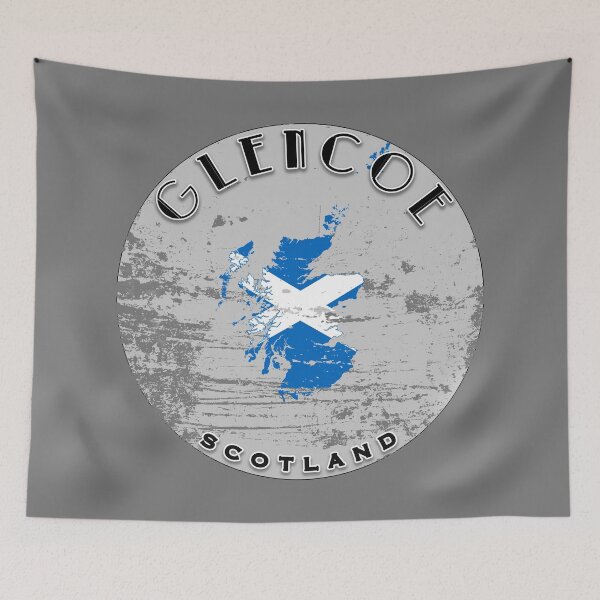 Item preview, Glencoe Scotland Flag Worn  designed and sold by World Designs.
