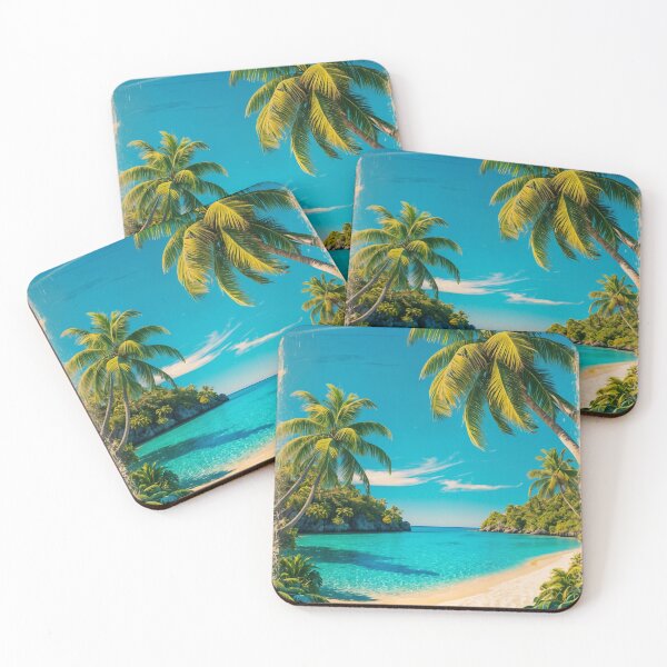 Item preview, Hidden Beach Marieta Islands Poster – Vintage Mexico Travel Print designed and sold by Ceemko's Vintage Corner.