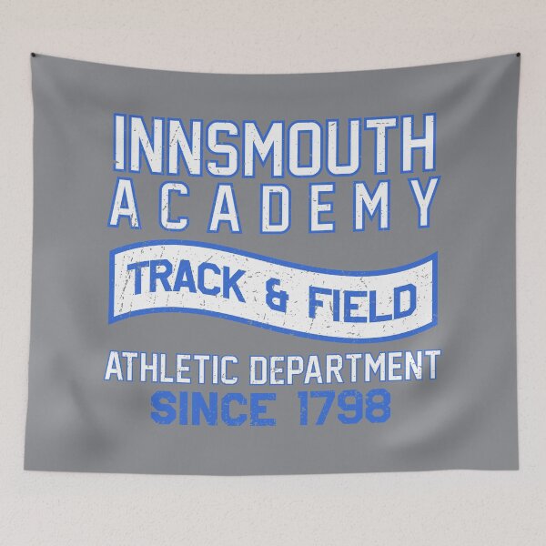 Item preview, Innsmouth Academy - Athletics Department - Track & Field - Blue designed and sold by MOREDANKMEMES.