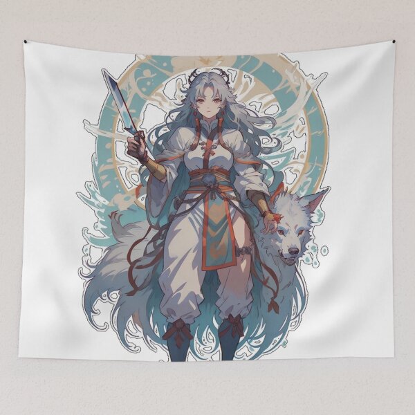 Item preview, Wolf and Girl designed and sold by RaF71PrO.