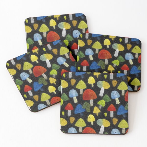 Item preview, Hypnotic Fungi Tiles designed and sold by mi-kam.