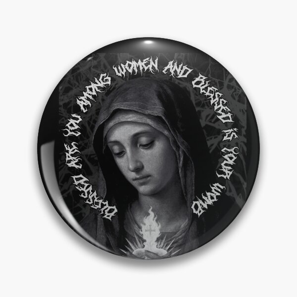 Item preview, Hail Mary Full Of Grace (Version I) designed and sold by ThatCatholicTidda.