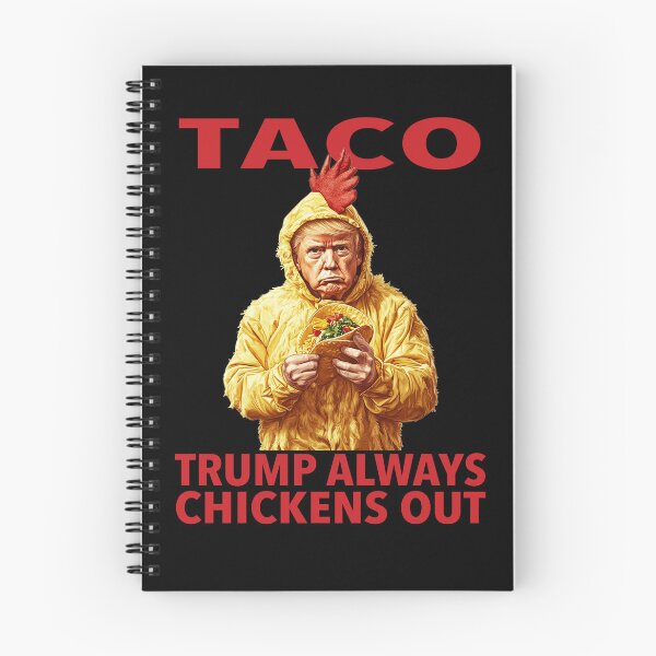 Item preview, TACO Trump, Funny Trump Taco Design, TACO- Trump Always C Tagshickens Out, Funny Anti Trump Taco designed and sold by Bullish-Bear.