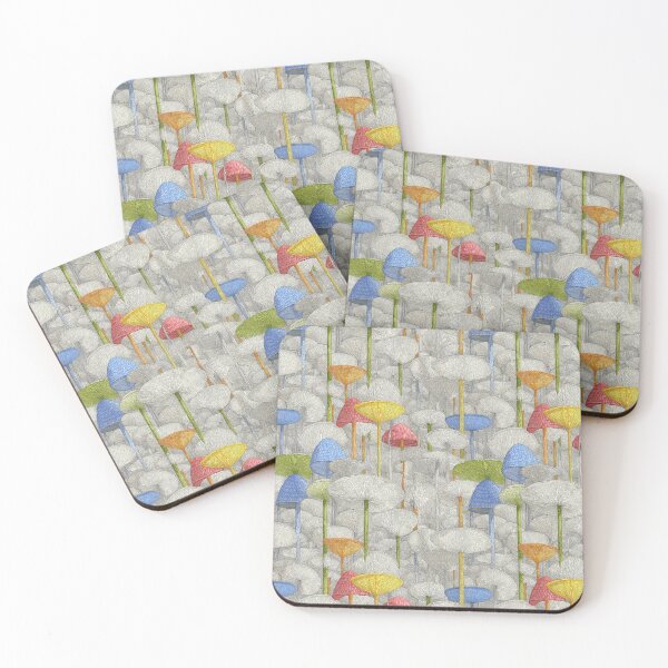 Item preview, Hypnotic Fungi Tiles designed and sold by mi-kam.