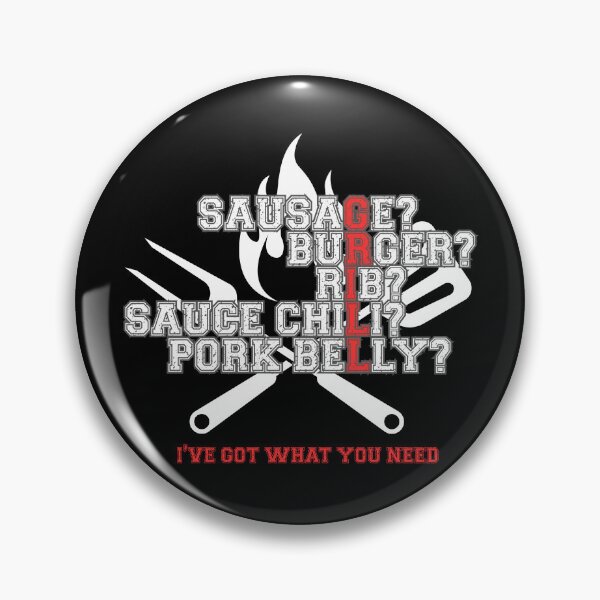 Item preview, Grill Master Humor – BBQ Meat Lover's Quote Design designed and sold by PeteLawliiet.