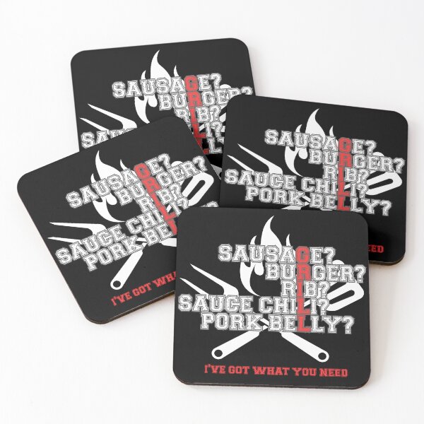 Item preview, Grill Master Humor – BBQ Meat Lover's Quote Design designed and sold by PeteLawliiet.