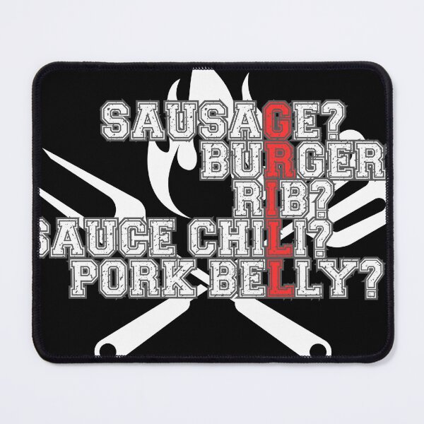 Item preview, Grill Master Humor – BBQ Meat Lover's Quote Design designed and sold by PeteLawliiet.