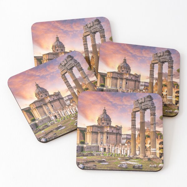 Item preview, Rome, Italy - ancient columns located close to Colosseum area designed and sold by Paolo Modena Photography    -   Fine Italian Art.