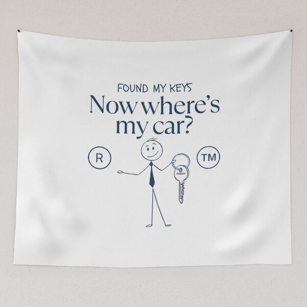 Item preview, Found my keys, now where's my car designed and sold by Peerless-Prime.